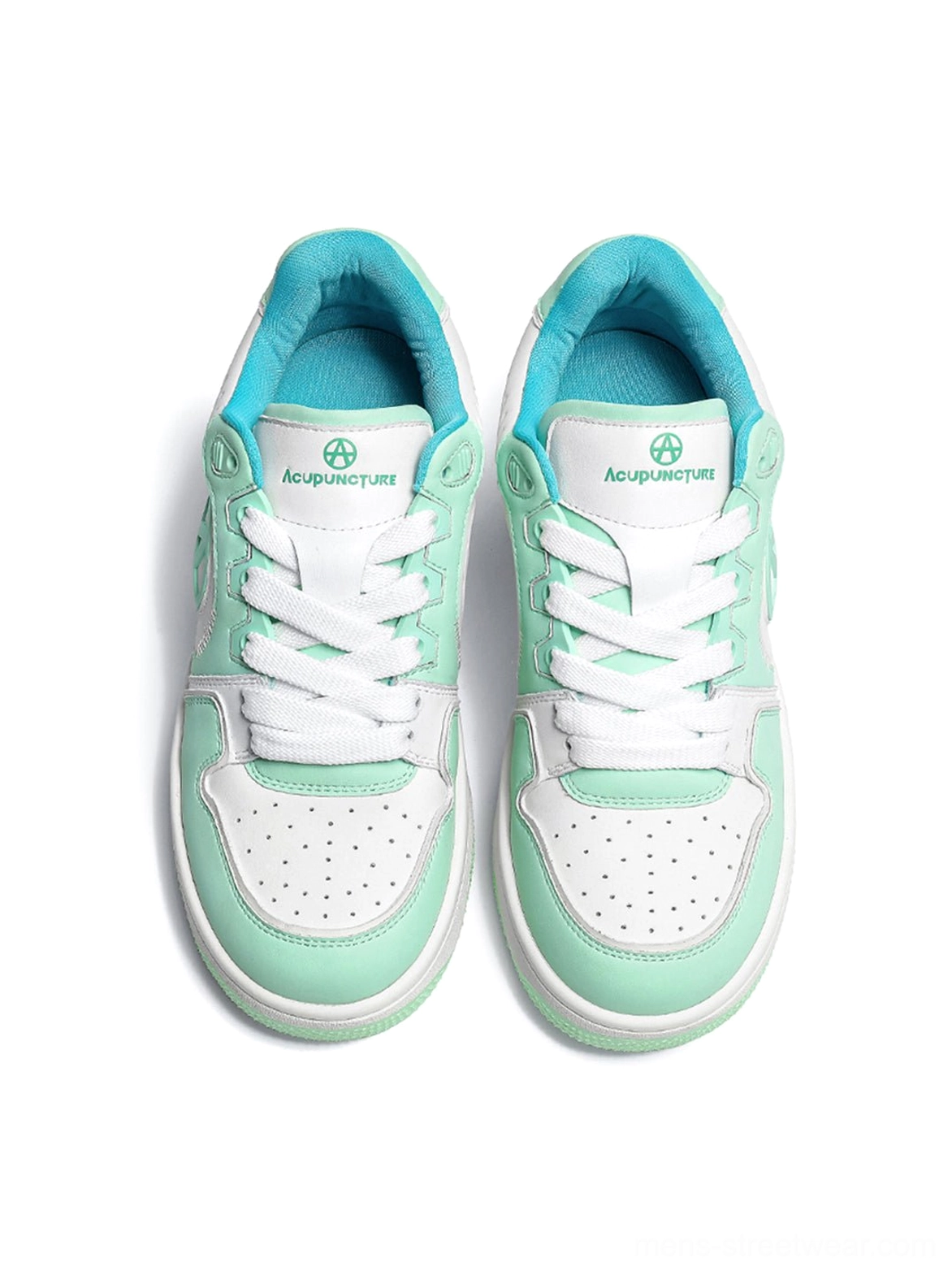 Circle logo colorblock skate sneaker versatile styling multiple outfit coordination possibilities