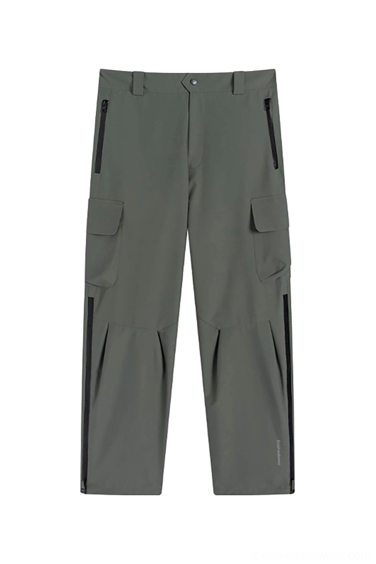 Gorpcore waterproof cargo pants product image showing functional pockets and contemporary outdoor-inspired street fashion