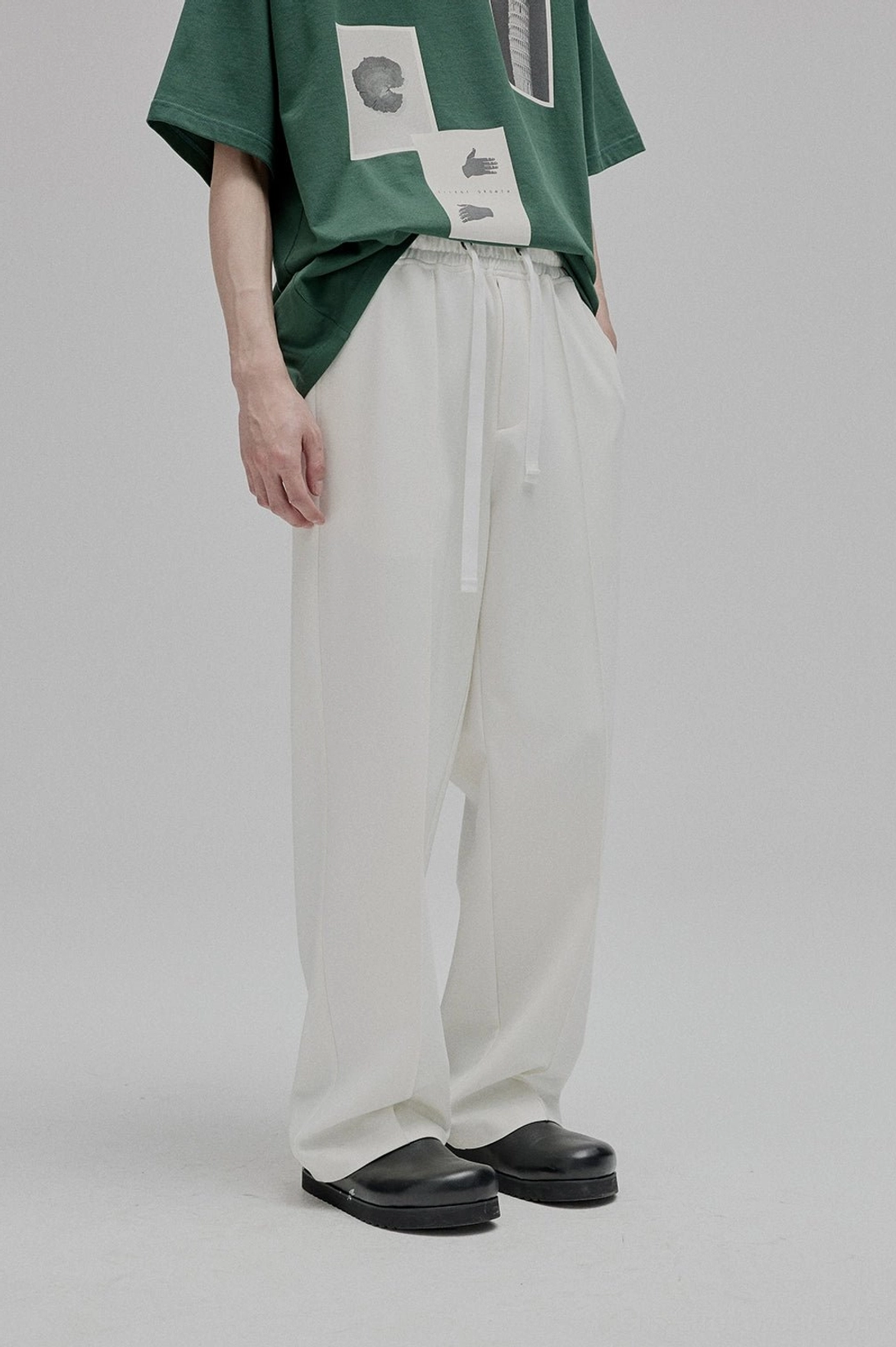 Lace-up straight leg shorts layering opportunities tucked styling oversized tops combination ideas