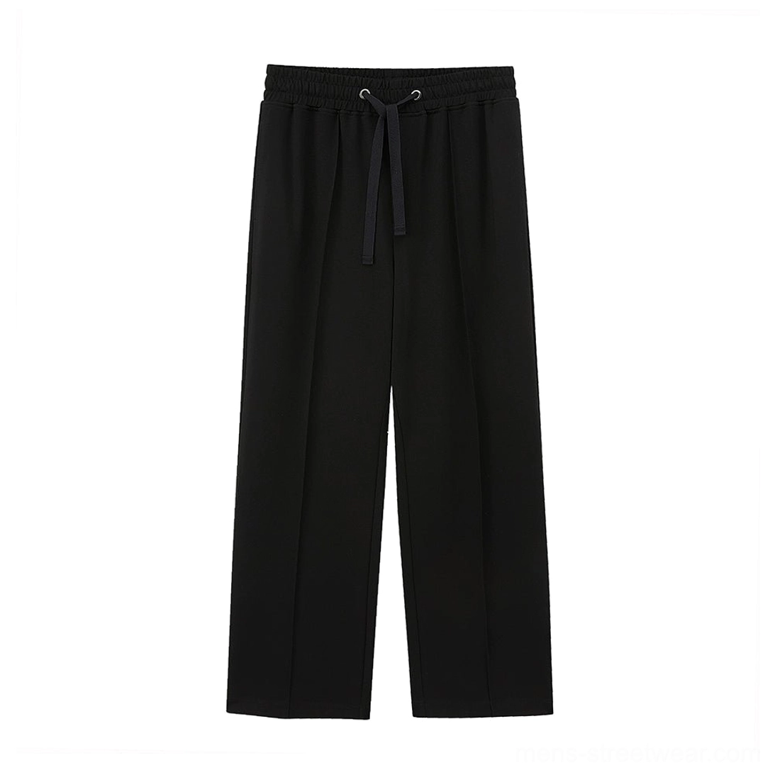 Lace-up straight leg shorts relaxed fit drawstring waist comfort all-day wear capability