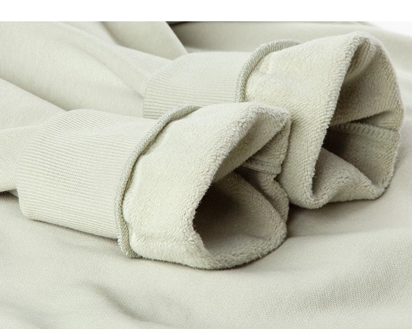 Relaxed drop shoulder hoodie for everyday Korean fashion additional view