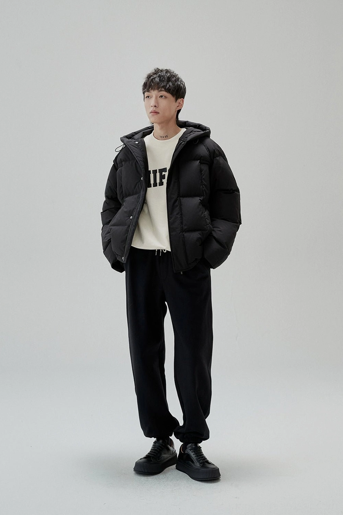 Retro UNIFORM streetwear sweatshirt with comfortable fit for denim, cargos, and sneakers