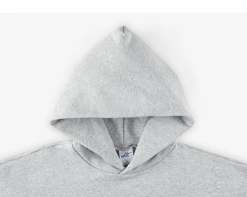 Soft cotton blend oversized hoodie for casual layering additional view