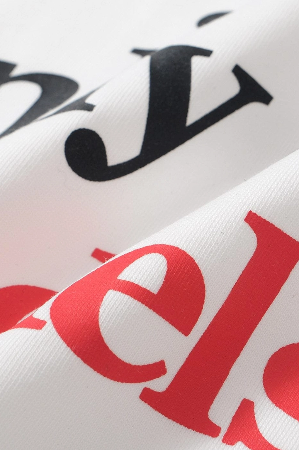 Graphic slogan T-shirt for Seoul-inspired streetwear outfits and expressive casual styling