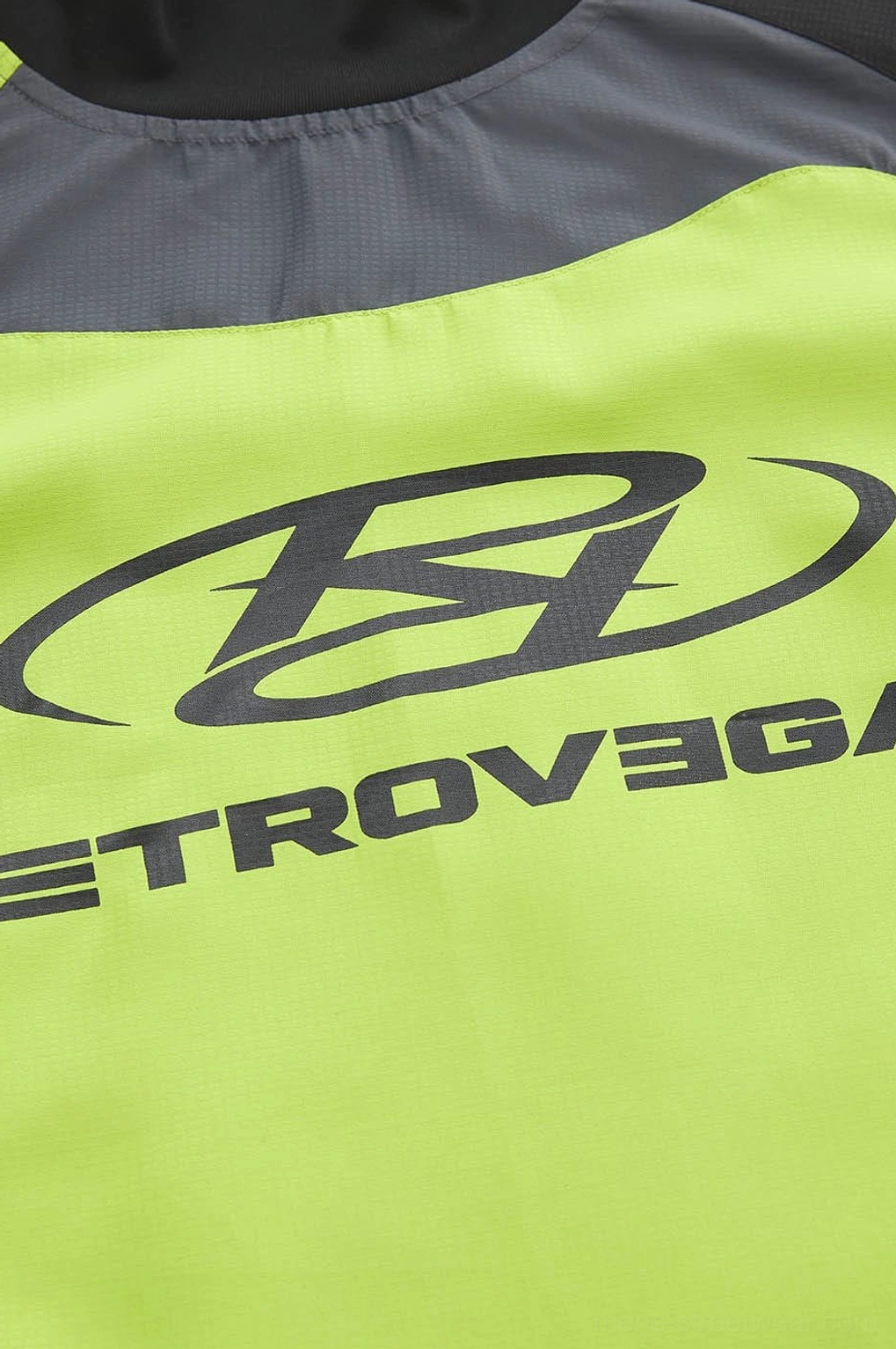 Streetwear racing jersey product image featuring raglan sleeves and motorsport-inspired graphic styling