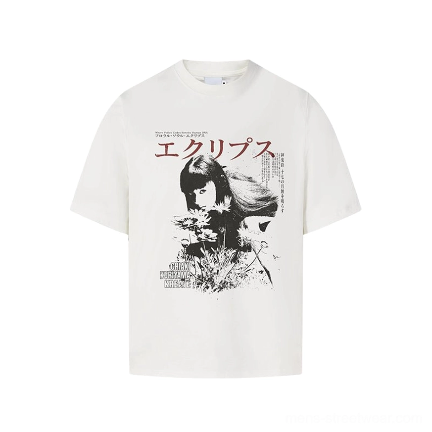 Vintage Japanese anime graphic T-shirt product image in a versatile streetwear style for everyday outfits