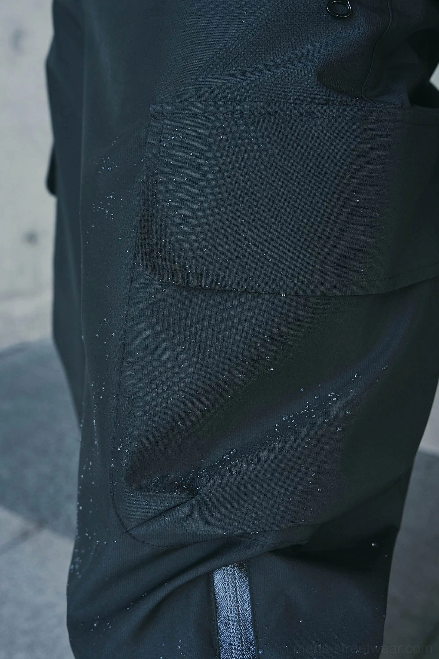 Waterproof cargo trousers product image featuring practical storage pockets and a versatile urban outdoor design